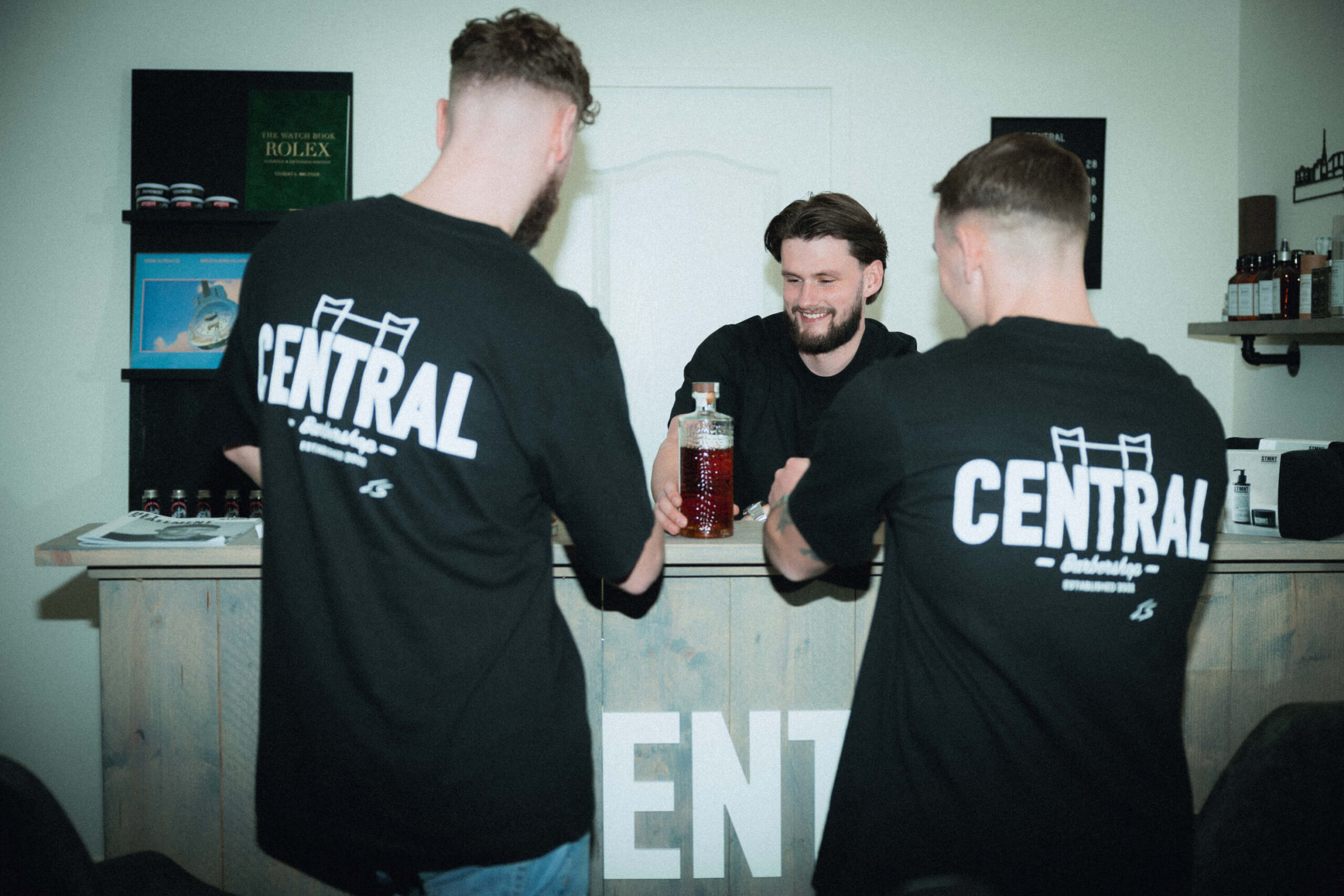 cetral barbershop t-shirt